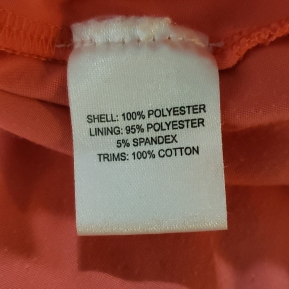 SPY Zone Exchange Cold Shoulder Swing Top Coral Lg - Picture 8 of 8
